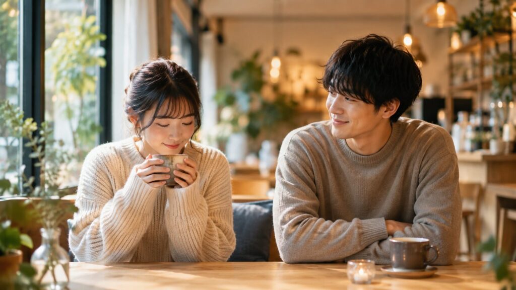 人見知りの異性と仲良くなるために安心できる空気を作る男女